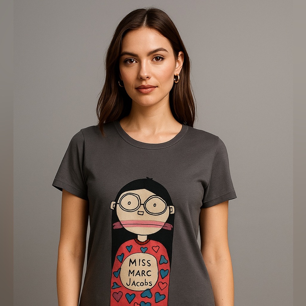 Miss Marc Jacobs Graphic Tee T-shirt M